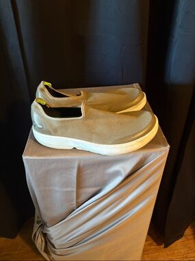 Women’s Slip-On Loafers in Light Brown — Casual Everyday Flats